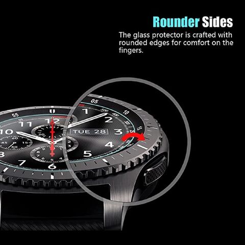Compre 2-em 1 Quadro de PC Rígido + Temperado Caso de Relógio de Tela  Resistente a Riscos de Vidro Para Apple Watch Series 7 45mm - Preto da  China