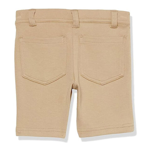 School Uniform Pull-On Bermuda Shorts for Girls