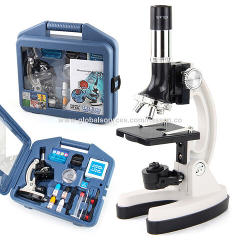 Compre Kit De Microscopio Para Principiantes Para Niños 120-1200x