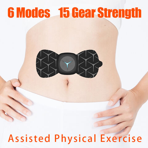 1pc Wireless Ems Muscle Stimulator Smart Fitness Abdominal Trainer Electric  Pads Body Massager