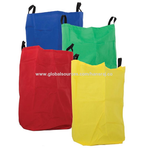 Sacos de corrida de sacos de batata coloridos e duráveis para jogos de gramado ao ar livre para crianças