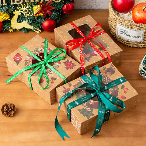 Achetez en gros Boîte Cadeau Emballage Papier Noël Cadeau Boîte Thème  Décoration, Boîte De Bonbons De Noël Pas Cher, Boîte D'emballage De Cupcake  De Noël Chine et Coffrets Cadeaux à 0.12 USD