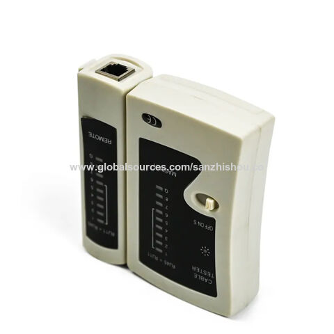 Network Cable Tester RJ45 Ethernet Cable Tester for Cat5 Cat6 LAN Cable and  RJ11 Telephone Cable