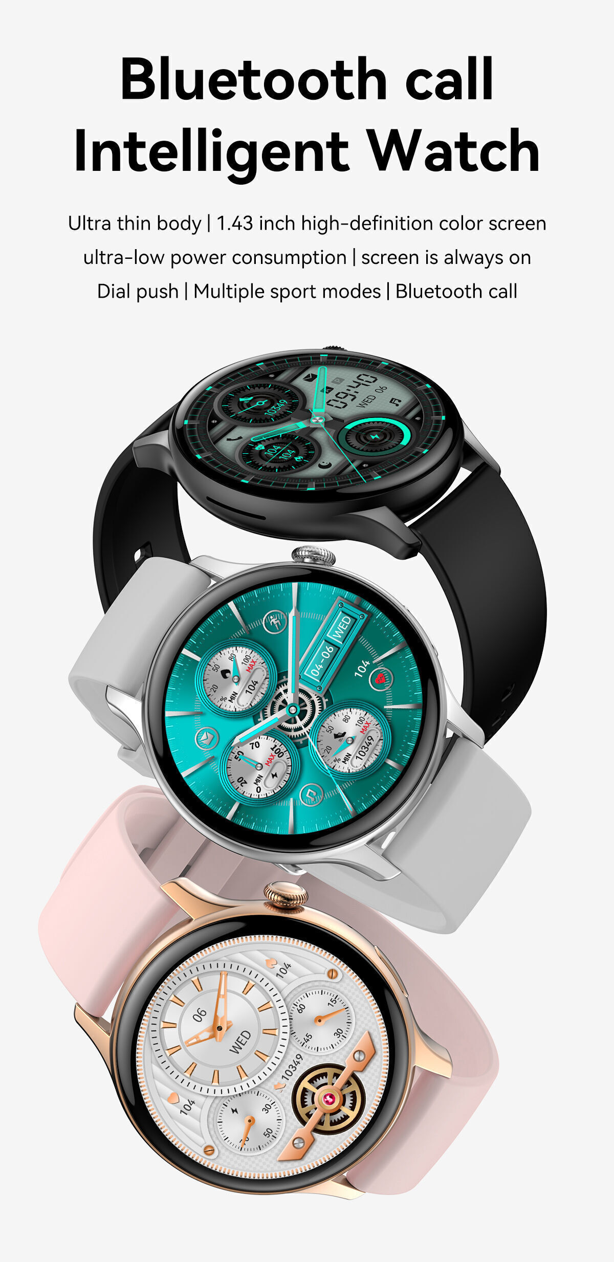 Buy Wholesale China High End Bluetooth Call Nks01 Amoled Screen Smart ...