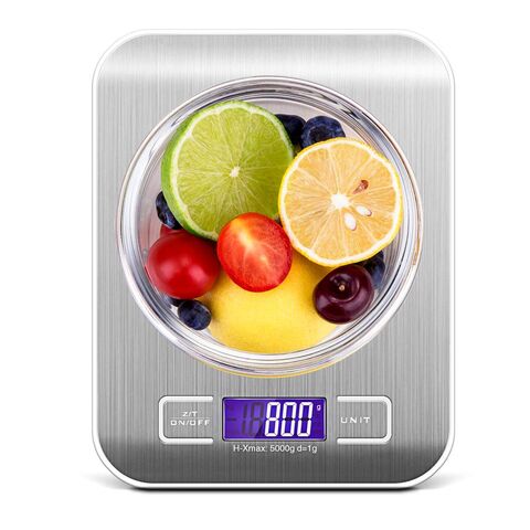 Food Kitchen Scale Digital Grams and Ounces for Weight Loss