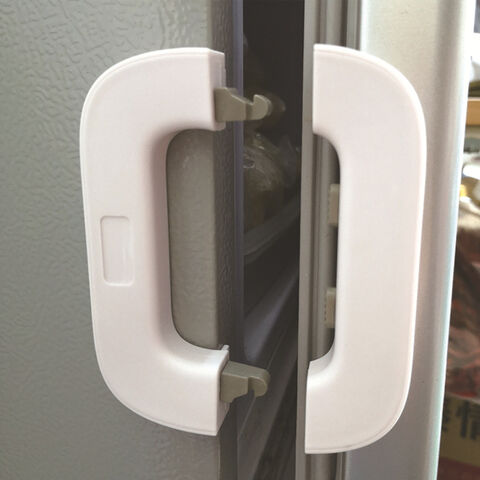 Updated Home Refrigerator Lock for Kids Child Proof Fridge Freezer
