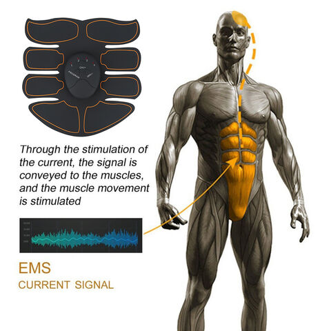 Core Abdominal Trainers ABS Estimulador Muscular Toner EMS