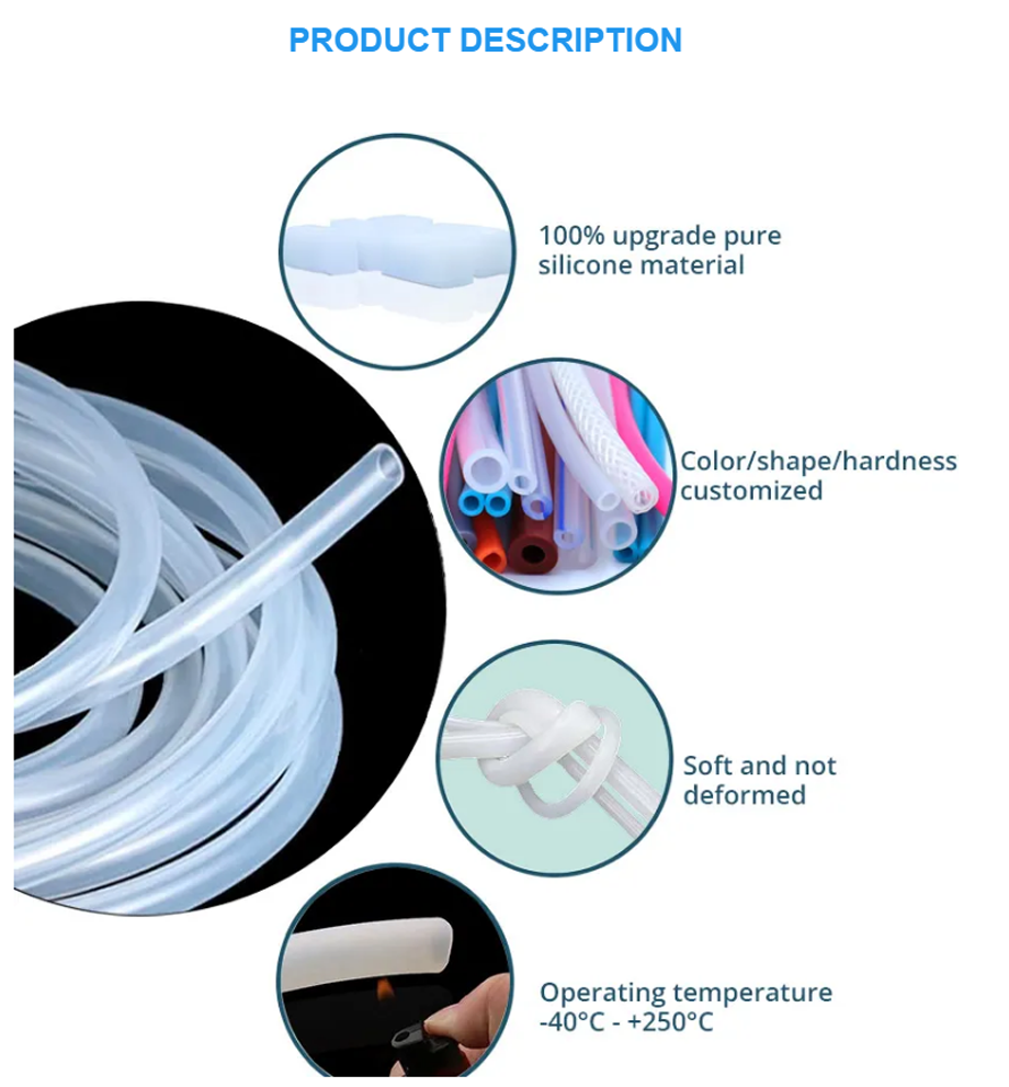 Buy Wholesale China Customize Silicone Tubing High Quality Flexible ...