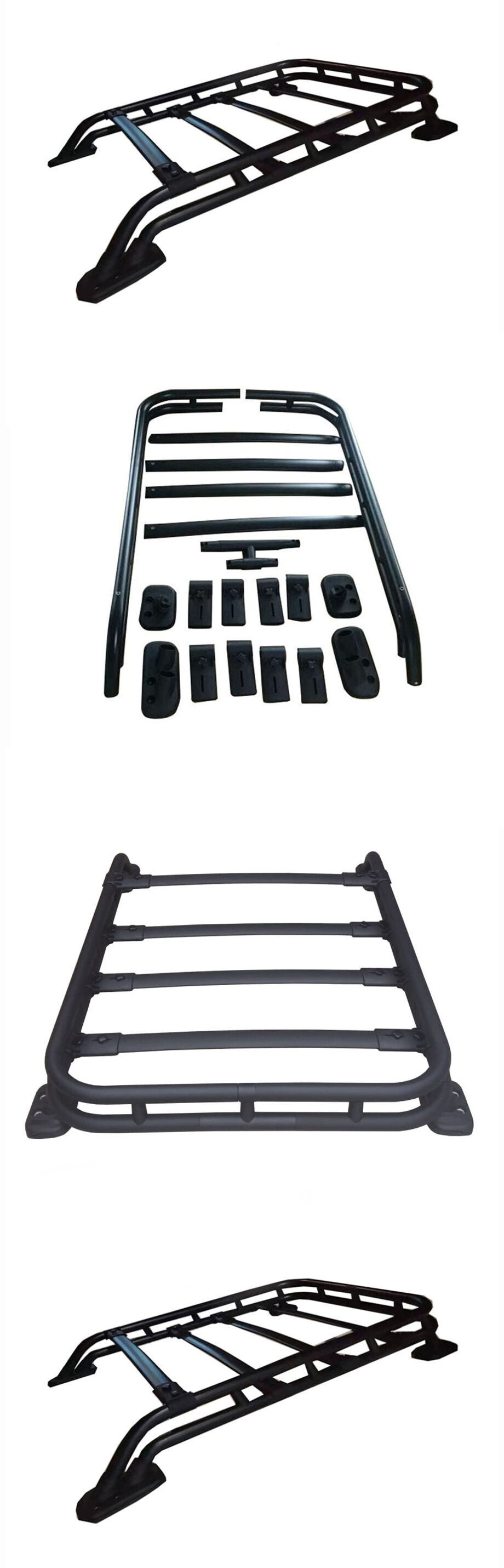 Buy Wholesale China 4x4 Roof Rack Basket Rail Top Cargo Luggage Carrier