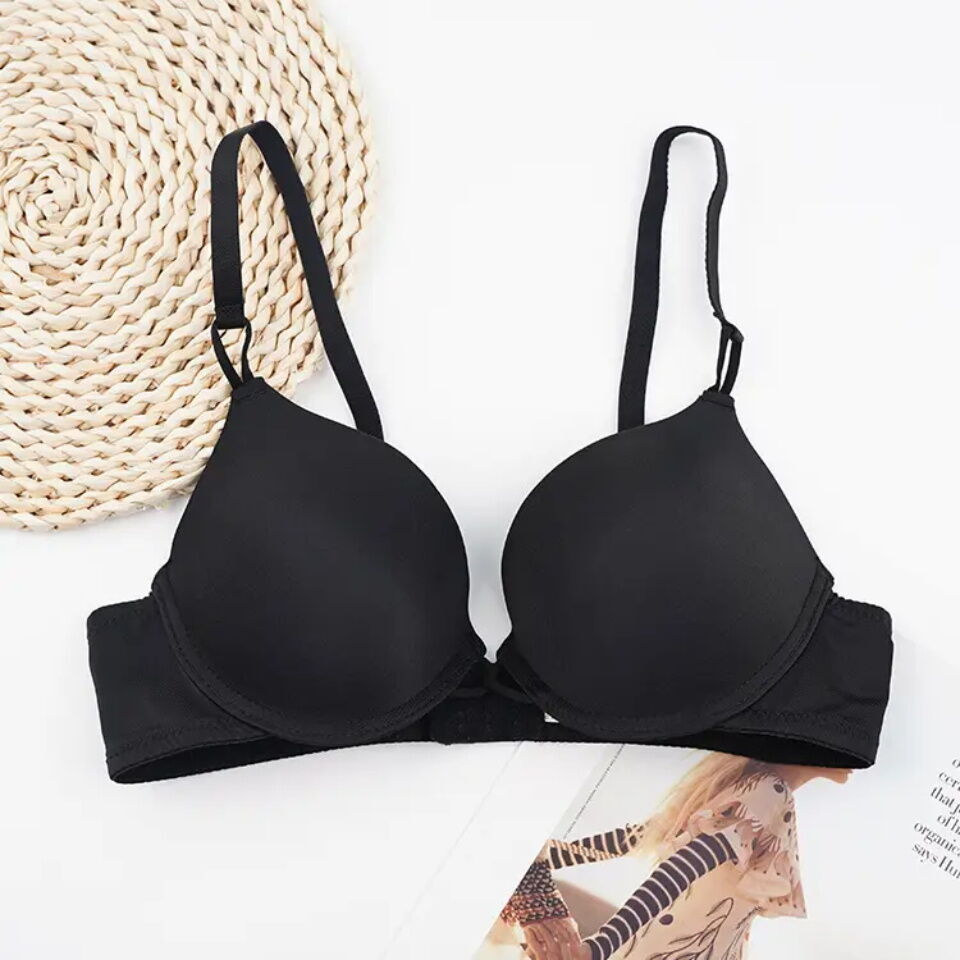 Wholesales Black Push Up Cross Stripe Breathable Classic Lift Up Underwire  Sexy Women Bra - China Wholesale Sexy Women Bra $4.1 from Market Union Co.  Ltd(Shan tou)