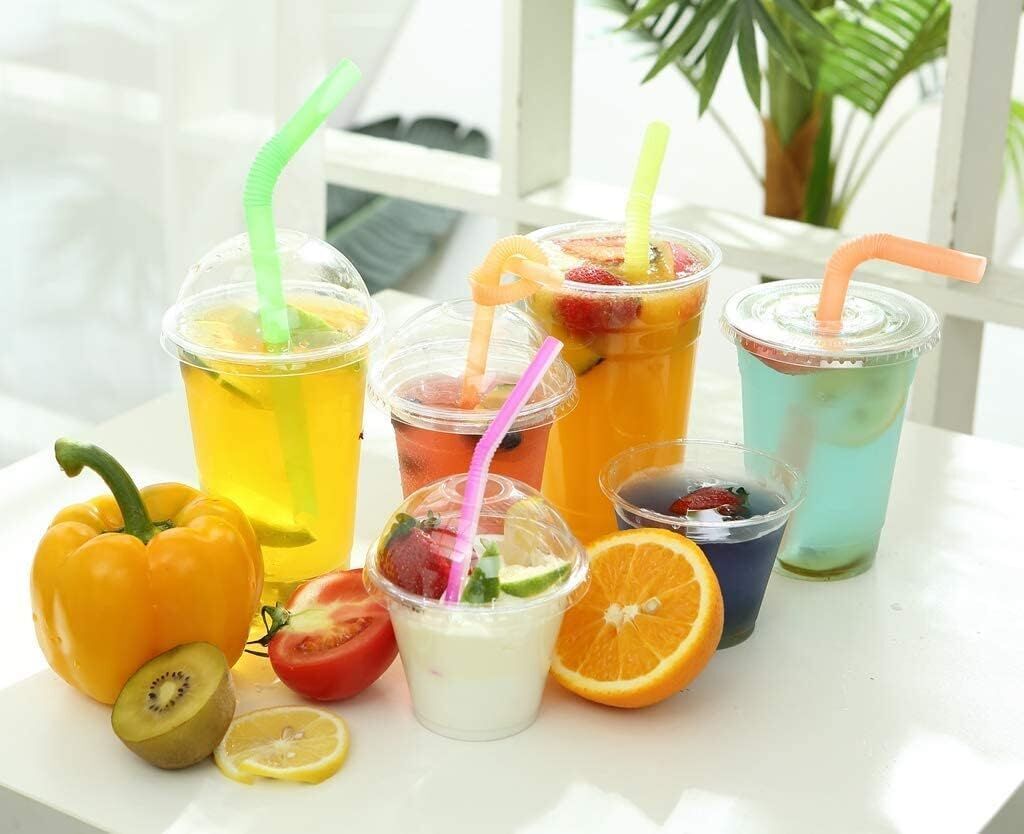 Cups Clear Plastic Party Disposable Glasses Cup Beverage Drinking Wedding  Juice Drinks Elegant Coffee Drink Cocktail