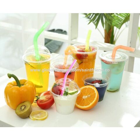 Plastic Drinking Cups & Straws