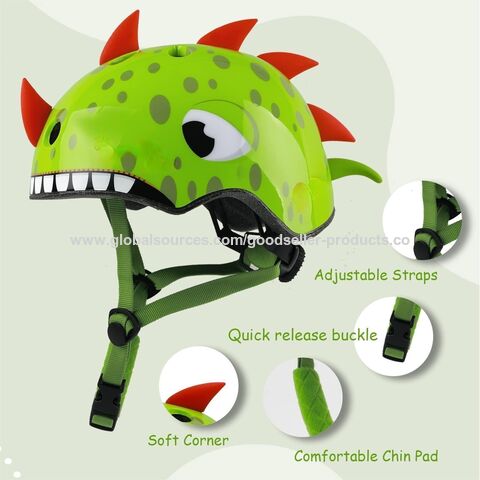 Casco best sale bicicleta dinosaurio