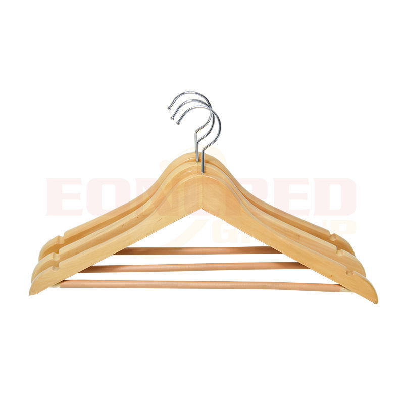 Buy Wholesale China Colorful Luxury Wooden Suit Hangers With Wooden Bar