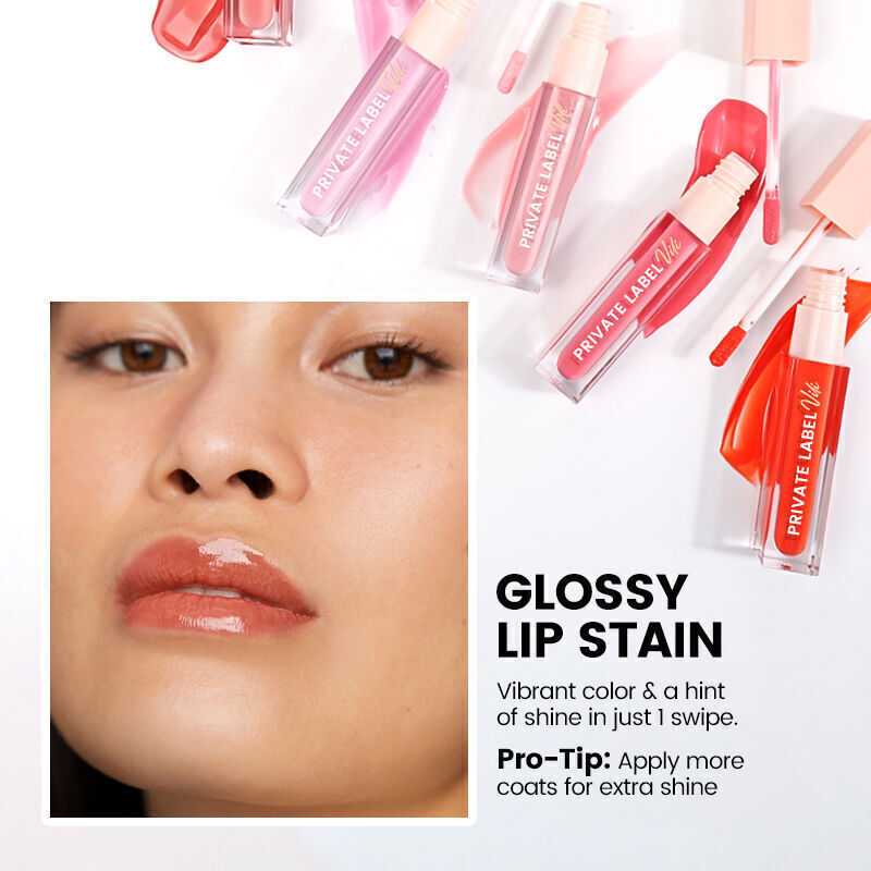 Buy Wholesale China Vegan Cruelty Free Pink Lip Gloss Tubes With Custom