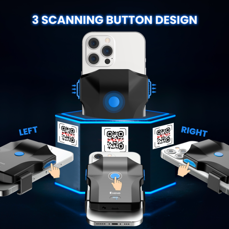 Eyoyo Ey-032p Coms Image Sensor 1d 2d Qr Barcode Scanner Wired And ...