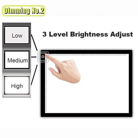 A1 A2 A3 A4 LED Light Pad LED Drawing Writing Tracing Board for