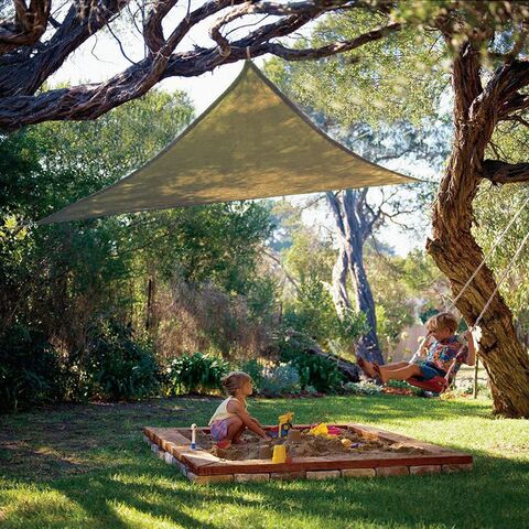 【福袋セール】の商品 Tarps Waterproof Canopy Shade Sun Led Patio Triangle M 3x3x3 ライト・ランタン