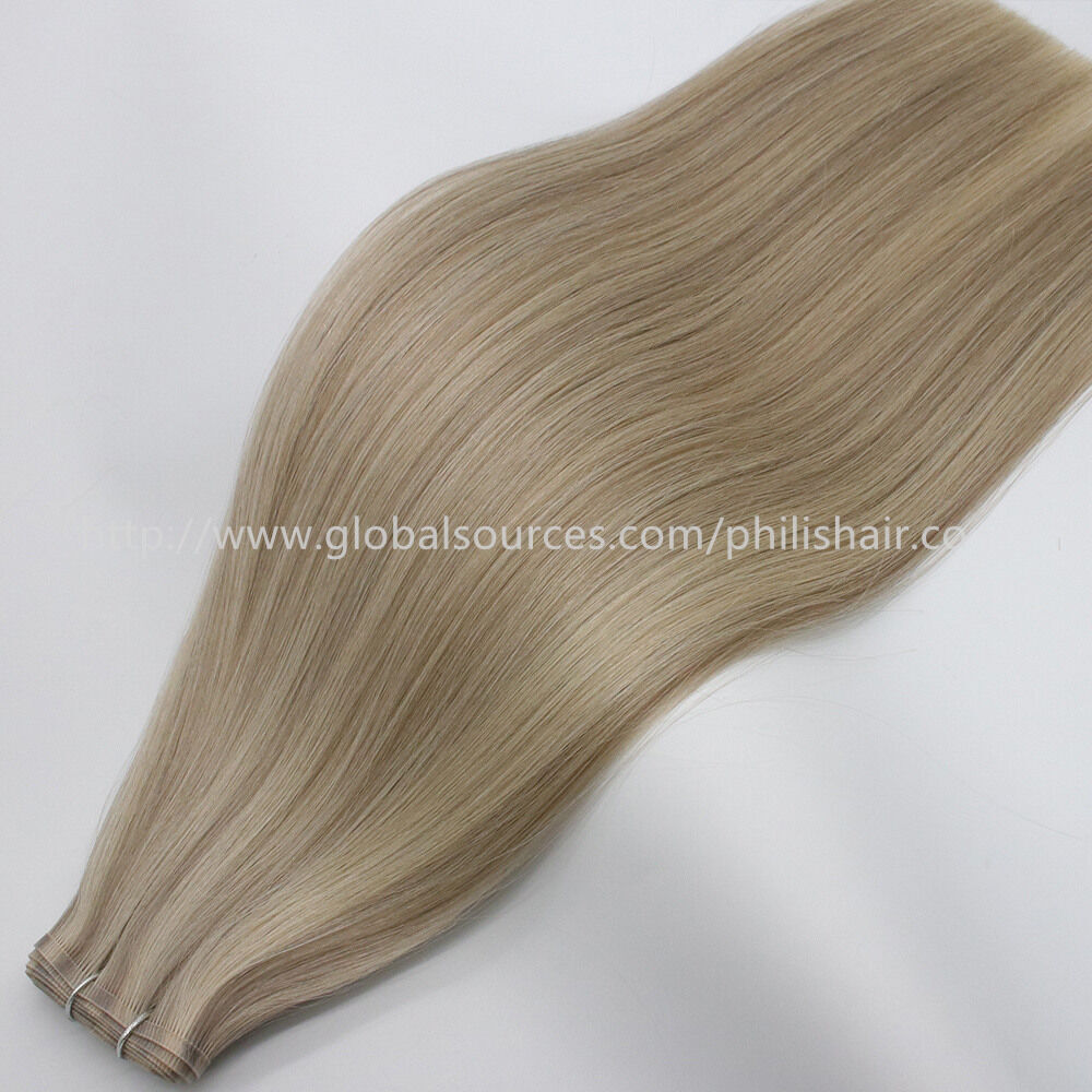 Buy China Wholesale Hot Sell Russian Pu Weft Invisible Double Drawn Pu ...