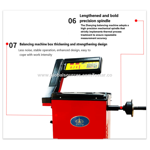 Precision wheel balancing machine price new arrivals