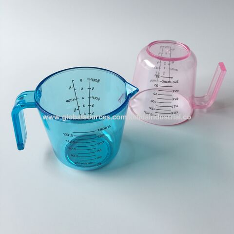 250ml 500ml Plastic Measuring Cups Transparent And Graduated Small  Measuring Cup Milk Tea Kitchen Baking At Home Measuring - Baking & Pastry  Tools - AliExpress