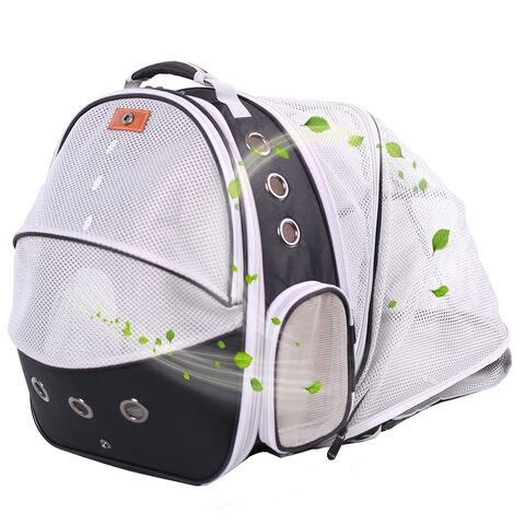 Comprar Mochila de alta calidad para mascotas, bolsa de viaje para pájaros,  cápsula espacial, mochila transparente, mochila transpirable para loros,  turismo de 360 ​​°