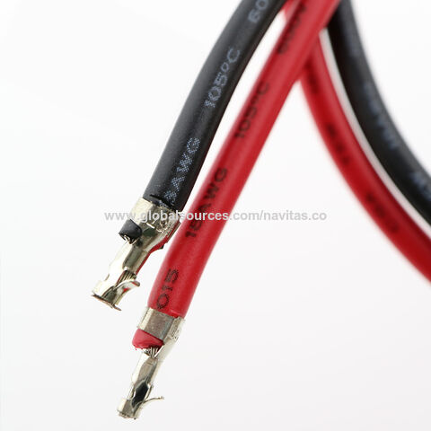 Achetez en gros Amp 2pin 3.96mm Récipient Connecteur électrique Plug 18 Awg  Câble Assemblage Taïwan et Amp 2 Broches 3.96mm Prise Femelle Amp Fil  D'alimentation à 0.5 USD