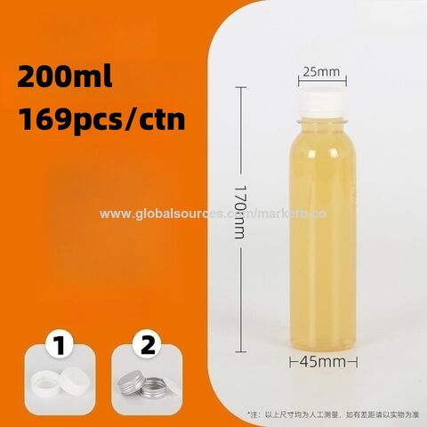 100ML 200ML petite bouteille de jus en gros en plastique