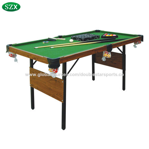 Buy Wholesale China Cheap Wooden Folding Pool Table & Pool Table at USD 55