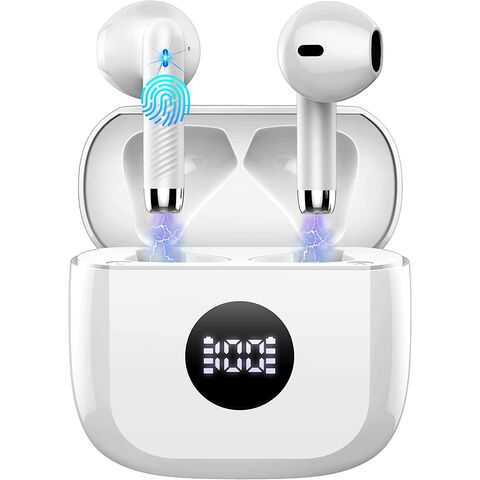 Wireless Earbuds, 2023 Bluetooth 5.3 Headphones HiFi Stereo, 40H Playtime  in-Ear Earbud, Bluetooth Earbuds with LED Power Display, IP7 Waterproof