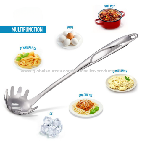 Spaghetti Serving Spoon Durable Food Grade Pasta Spoon Server With