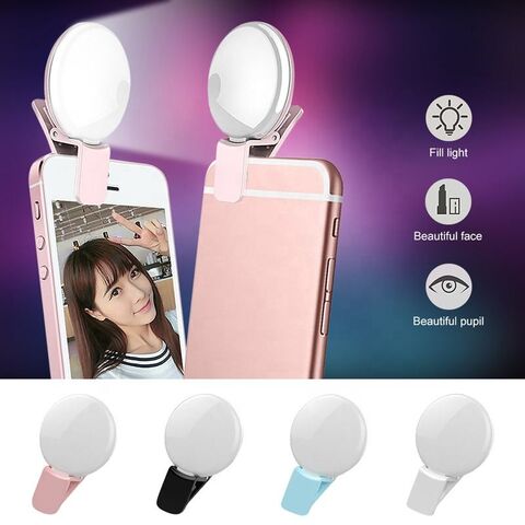 Compre Mini Q Rechargeable Led Light Flash Lamp For Night Photography Fill  Light Usb Clip Mobile Phone Mini Q Selfie Ring Light y Selfie Mini Q de  China por 0.8 USD