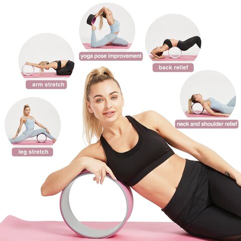 Yoga wheel lower online back stretch