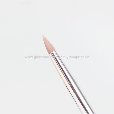 Buy Wholesale China Wholesale Mini Round Lip Brush Pink Synthetic