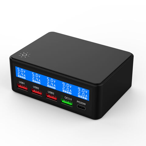 USB C Charger, 220W 8 Ports USB C Charging Station for Multiple Devices, USB  C Fast