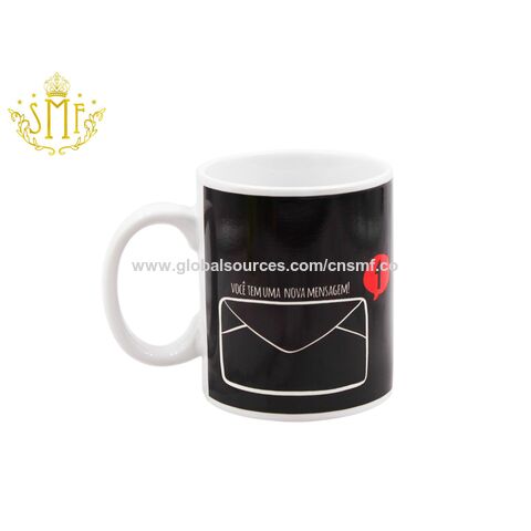 Chinaware Fabrik Großhandel 12oz Keramik Sublimationstassen Farbwechsel Tasse OEM Kundenspezifisches Design und Farbe für Werbegeschenke