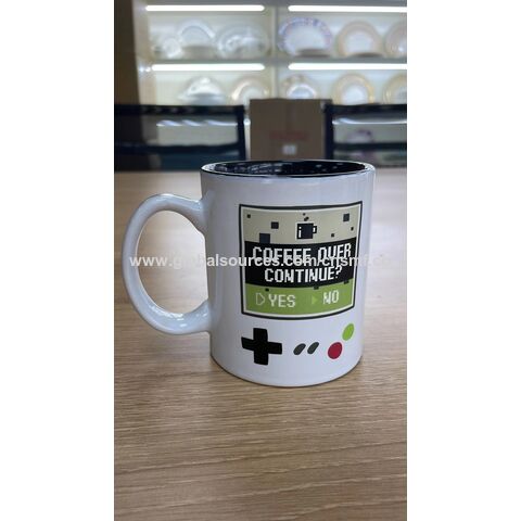Chinaware Fabrik Großhandel 12oz Keramik Sublimationstassen Farbwechsel Tasse OEM Kundenspezifisches Design und Farbe für Werbegeschenke