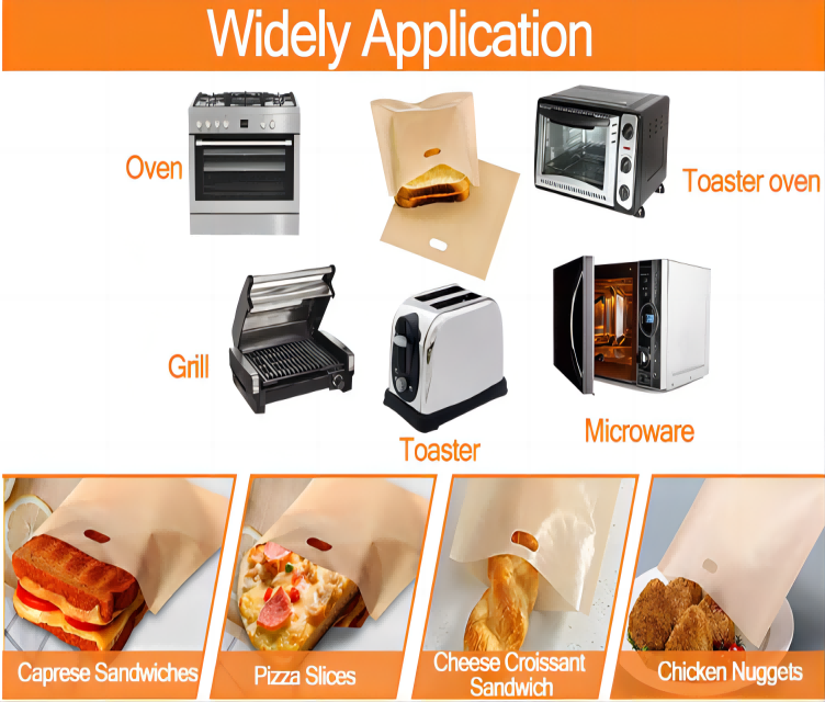 Buy Wholesale China Easy To Clean Waterproof Reusable Toaster Oven Safe