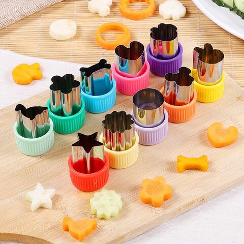 Buy Wholesale China Vegetable Cutter Shapes Set , Mini Cookie Cutters,cartoon  Animals Shapes Fruit Mold Pastry Vegetable Cutter Shapes Set & Vegetable  Cutter at USD 1.9