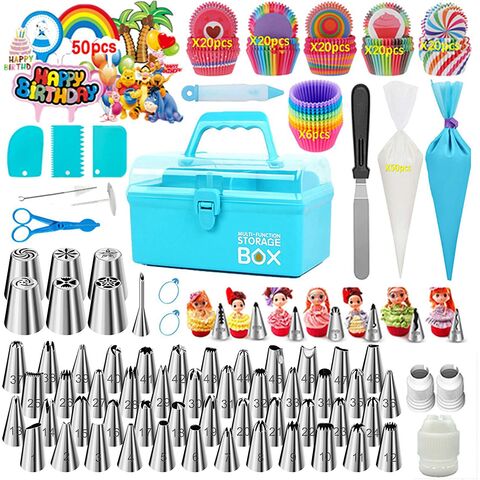 Cake Decorating Storage,Cake Decorating Tool Caddy Baking Supplies  Organization and Storage for Bakers,Cake Decorating,Cake Decorating  Supplies,Baking and Pastry Tools: Piping Nozzles