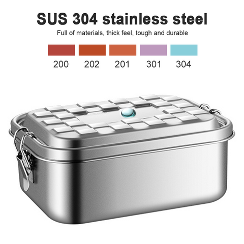 304 Large Stainless Steel Children's Thermos Lunchbox Thermos For Hot Food  with Containers Vacuum Flasks Thermoses