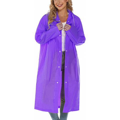 Compre Moda Eva Adulto Niño Impermeable Engrosada Lluvia Poncho