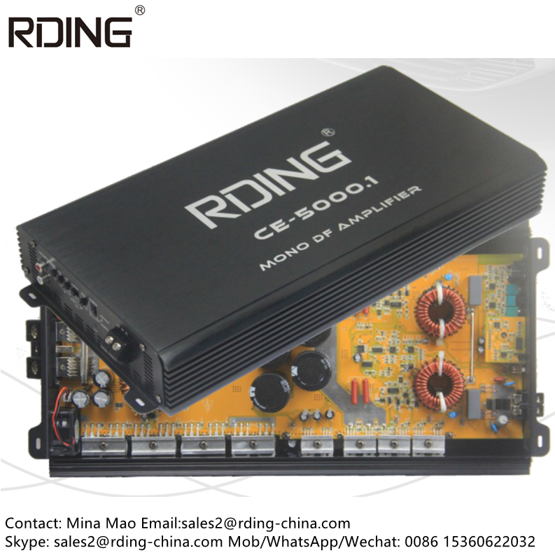 Buy Wholesale China Manufacturer Mono 5000w Car Stereo Amplifier