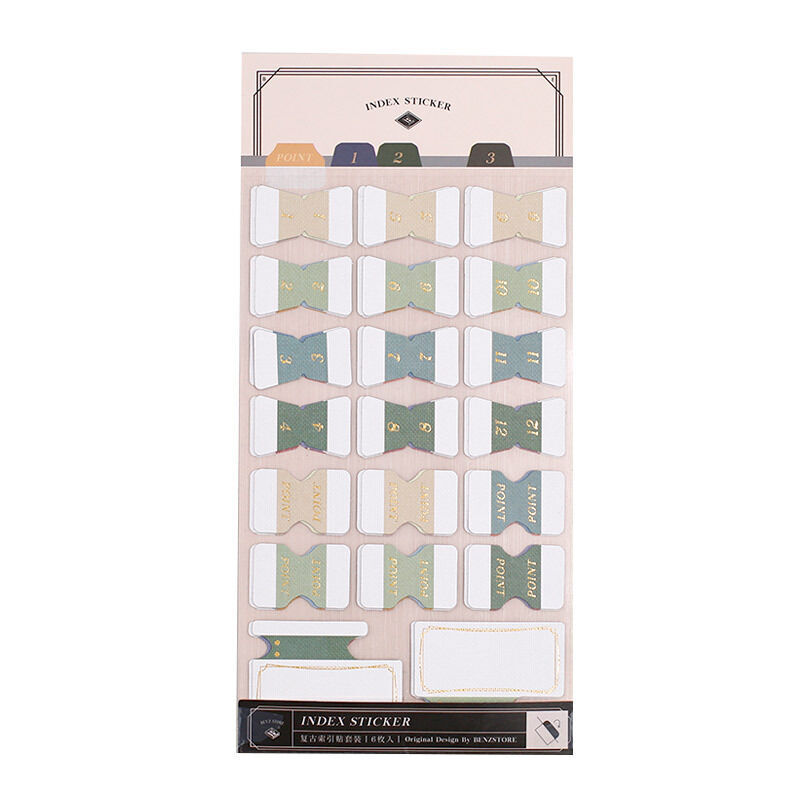 Planner Monthly Tabs Self Adhesive Month Tabs Stickers For Planners