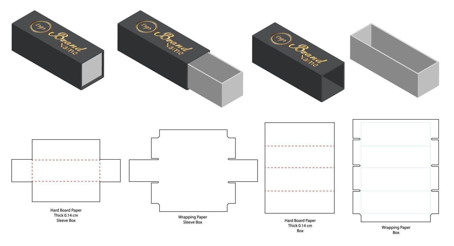 Buy Wholesale China Kraft Paper Lipstick Boxes, Essential Oil Packaging ...