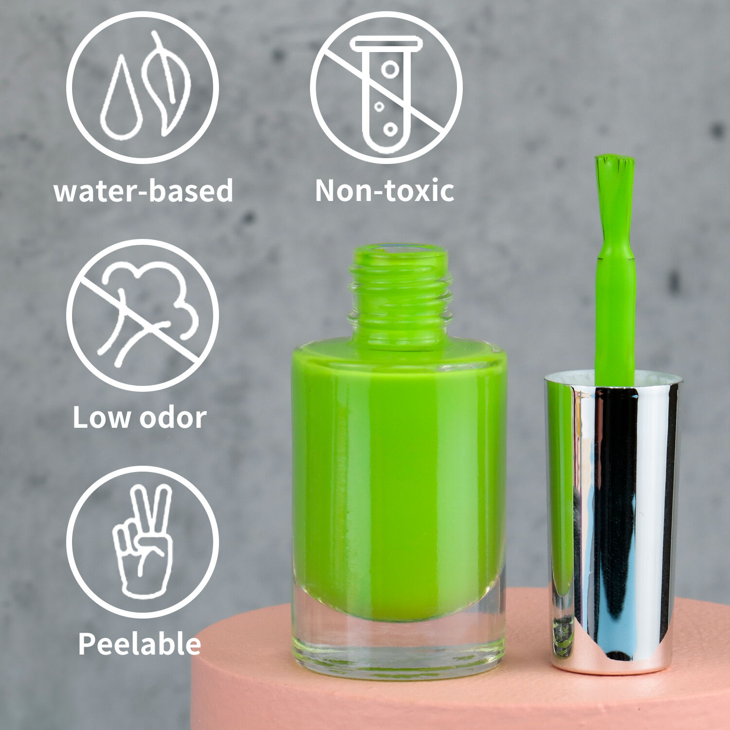 Buy Wholesale China New Design Waterbased Peel Off Non Toxic Gel Vegan