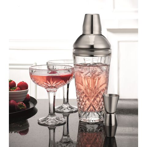Shaker à Cocktail Dublin Transparent 500ml (17oz) pour Martini - Accessoires de Bar