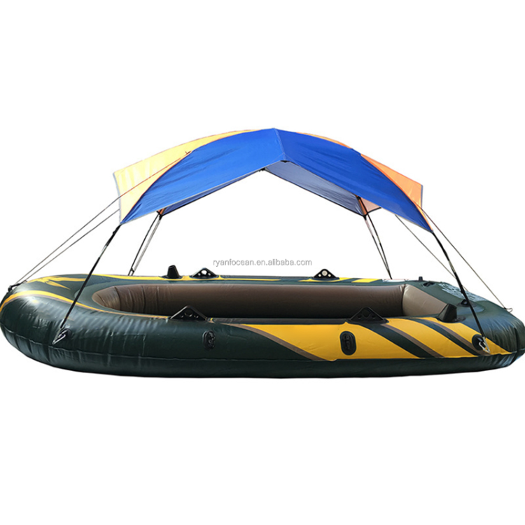 Inflatable Boat Fishing Sunshade Rain Canopy Kayak Kit Canopy Top