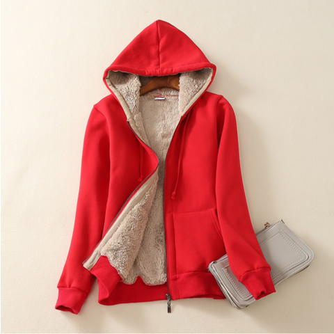 Warm zip hotsell up hoodies womens