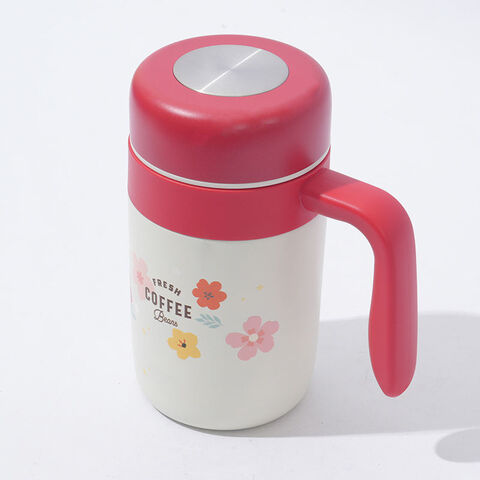 Leak Proof Custom Logo 12oz 14oz 16oz Stainless Steel Thermo Travel Coffee  Mug with Handle - China Bottle and Mug price